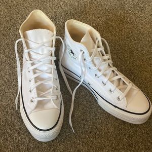 PLATFORM WHITE CONVERSE🤍